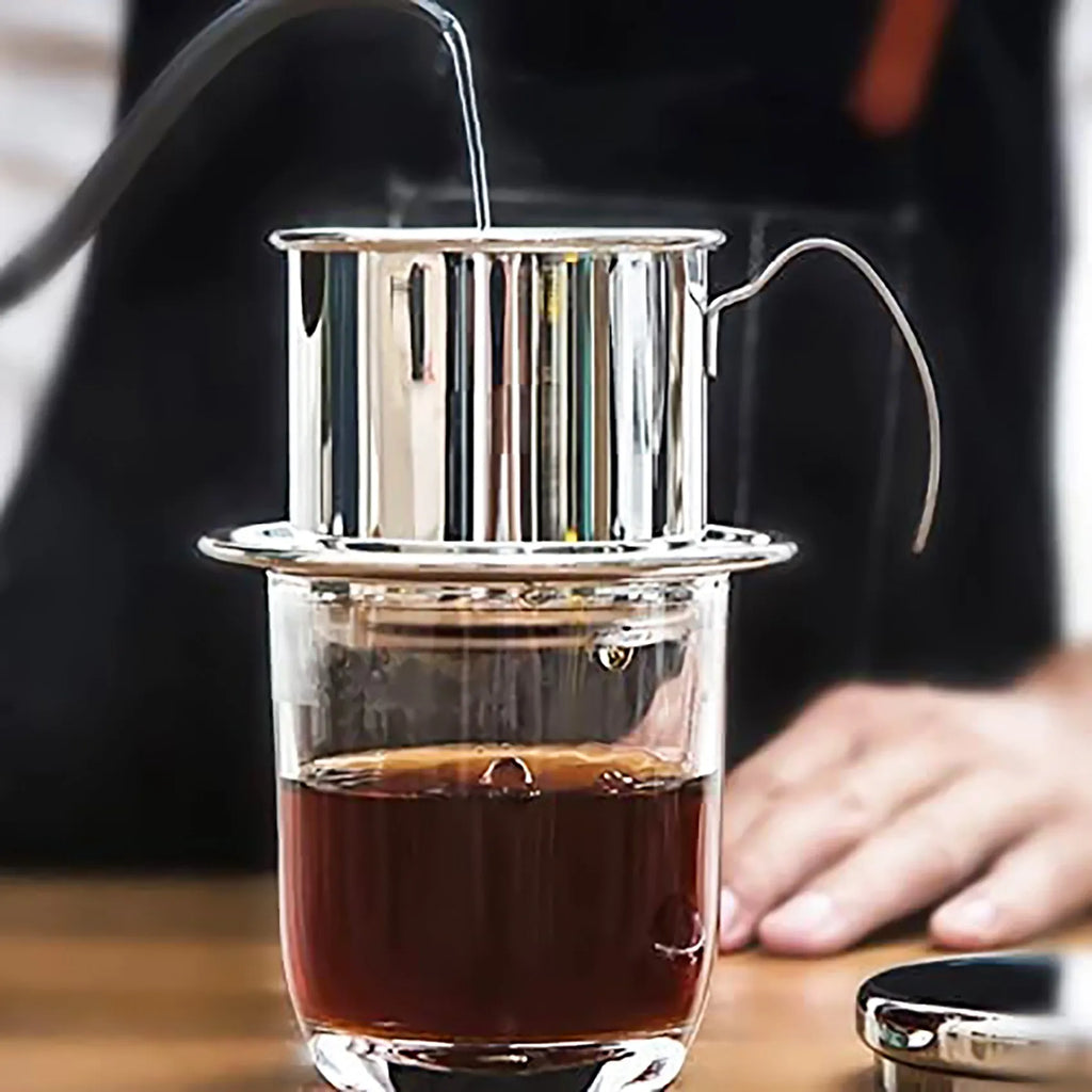 Vietnamese Drip Coffee Maker, With Fine Filter Screen Vietnam Vietnamese Coffee Simple Drip Filter Maker For Baristas-A27R